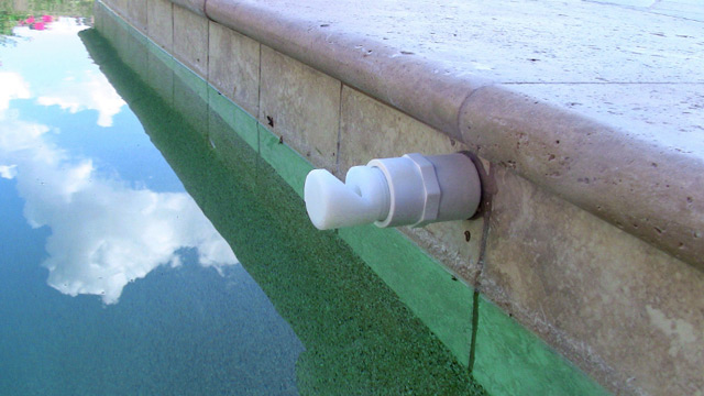 swimming pool aerator valve