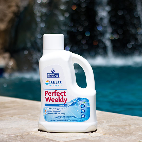 Use Leslie's Perfect Weekly to remove phosphates from the pool
