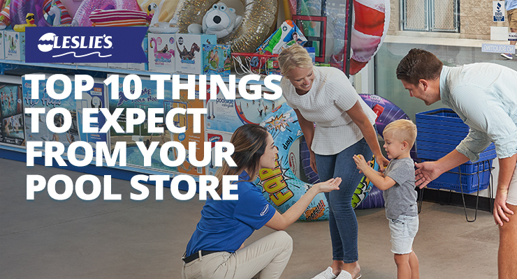Top 10 Things to Expect From Your Pool Store