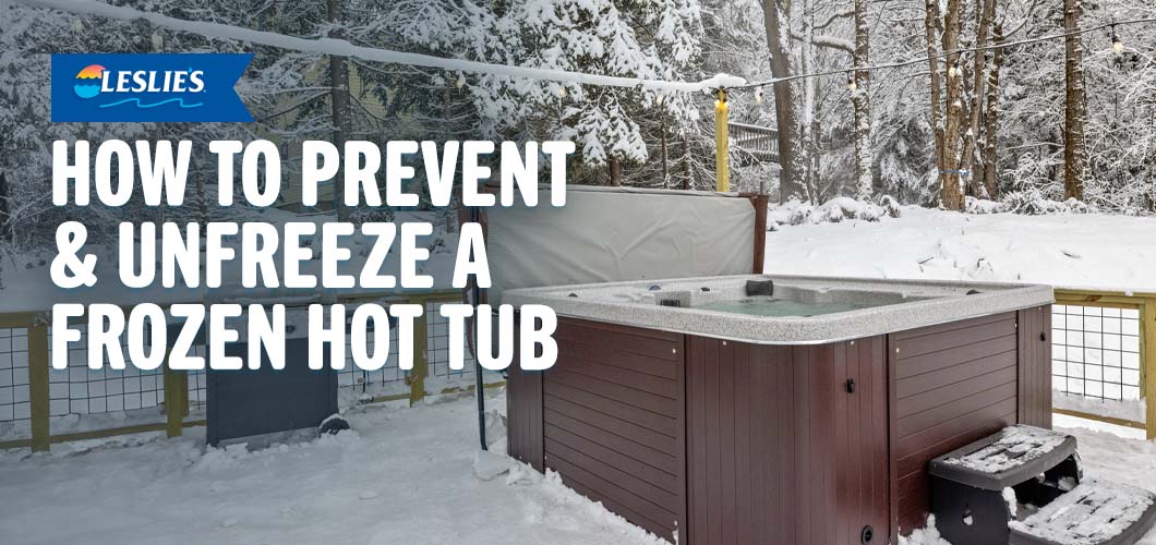 How to Prevent & Unfreeze a Frozen Hot Tub