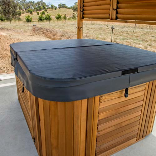 used hot tub with cover