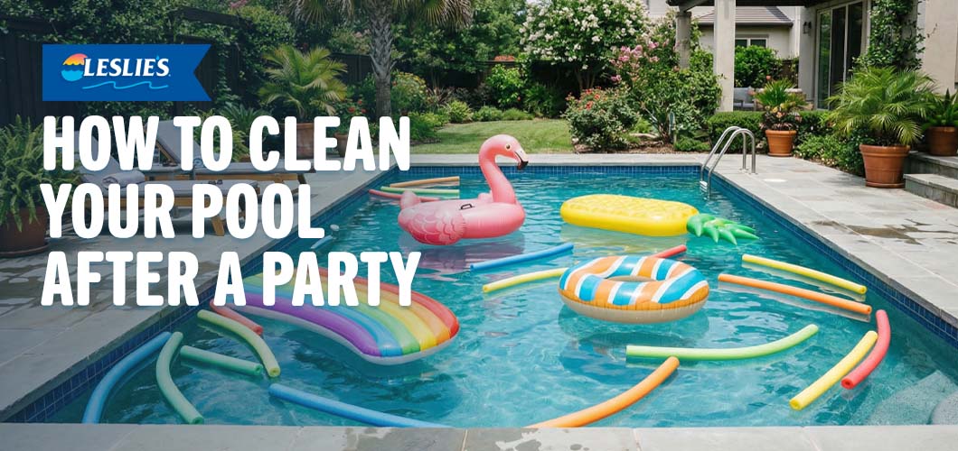How to Clean Your Pool After a Partythumbnail image.