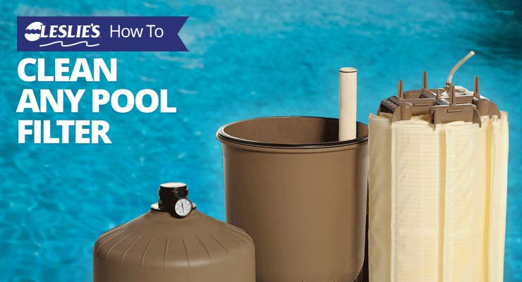 How to clean a pool filter