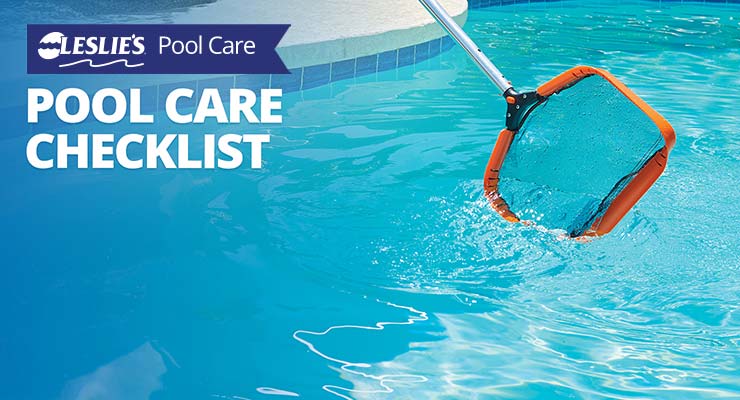 Leslie's Pool Care Checklist