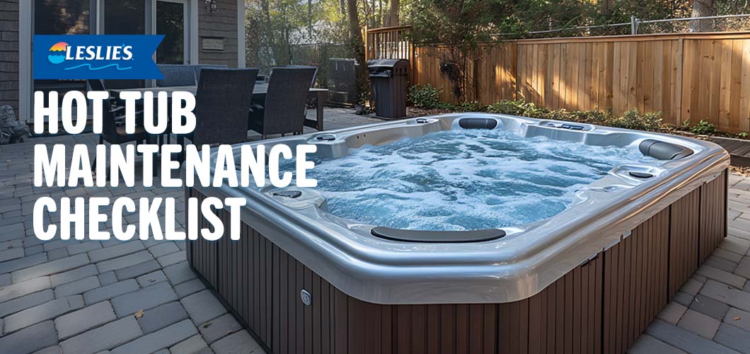 Leslie's Hot Tub Maintenance Checklistthumbnail image.