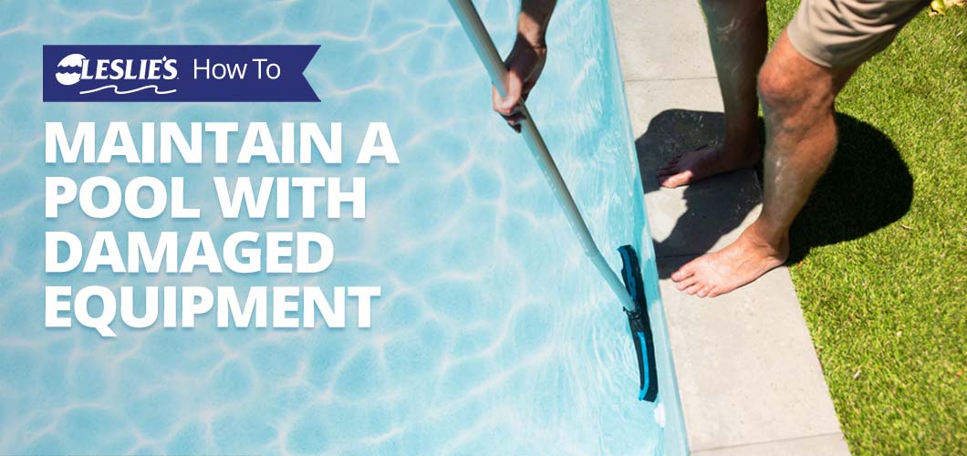 How to Maintain a Pool With Damaged Equipmentthumbnail image.