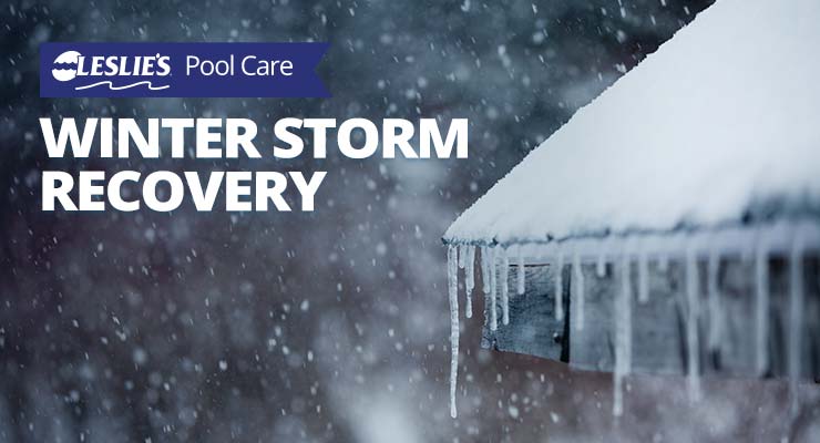 Winter Storm Recovery for Swimming Pools