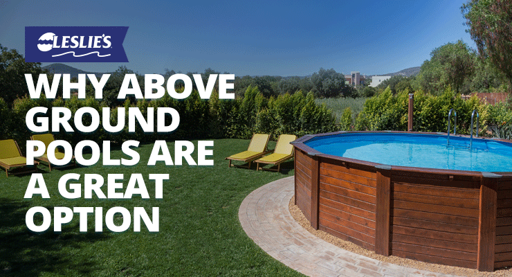 Leslie's Why Above Ground Pools are a Great Option
