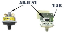 PRESSURE-SWITCH-ADJUSTMENTS