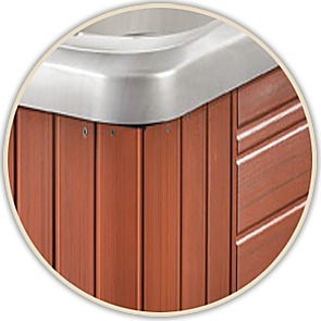 Hot tub skirt clearance kits