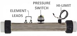 hot tub heater diagram