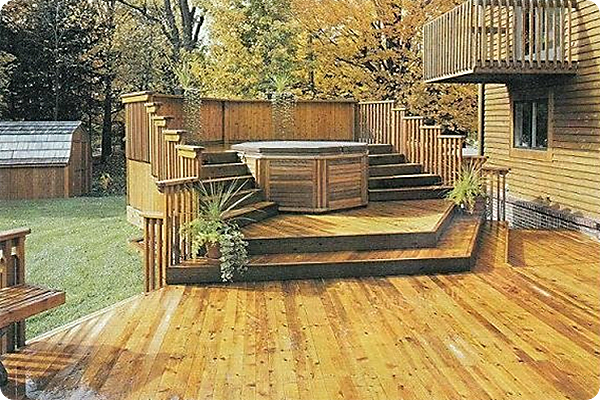 Jacuzzi Exterior Deck