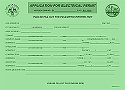 Wiring a hot tub requires an electrical permit.