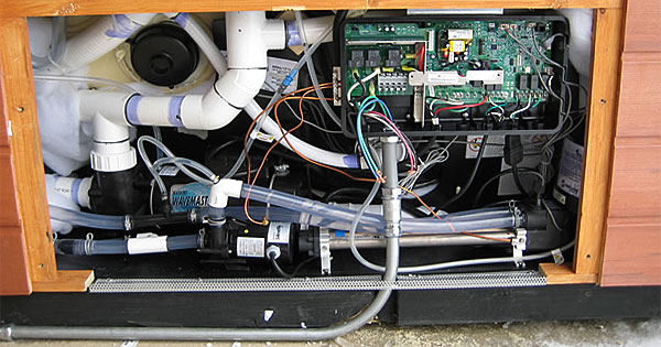 hot tub wiring