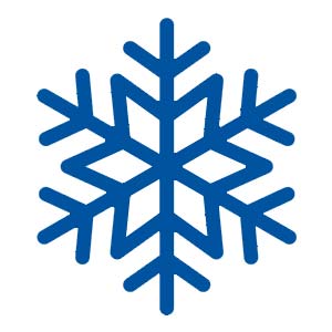 snow and cold winter temperatures