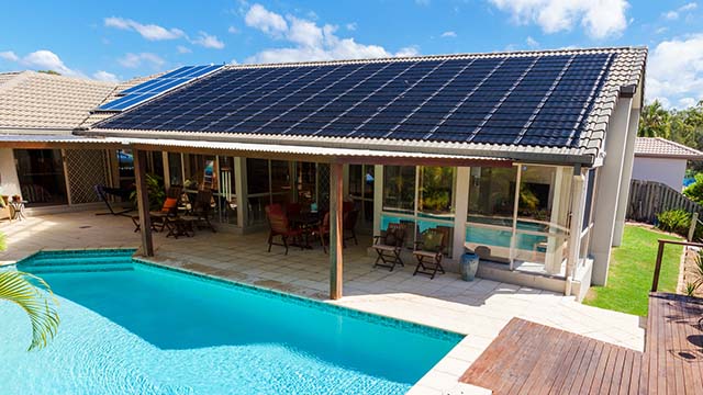 solar panels for swimming pool