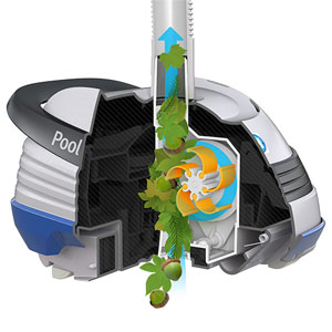 Hayward PoolVac V-Flex suction side pool cleaner