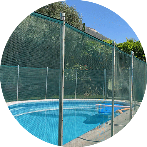 mesh pool fence