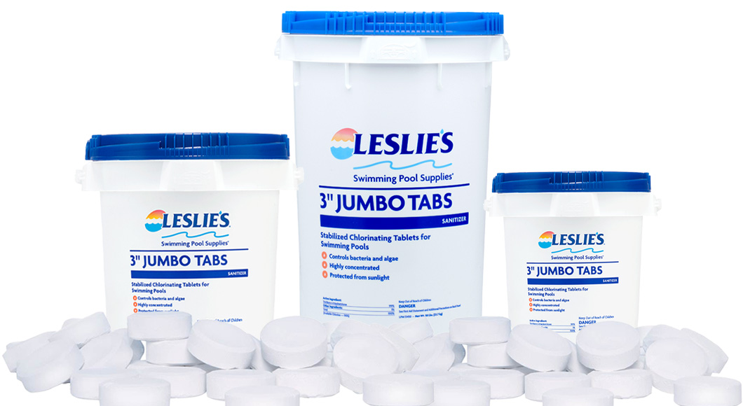 Leslie's 3" Jumbo Tabs