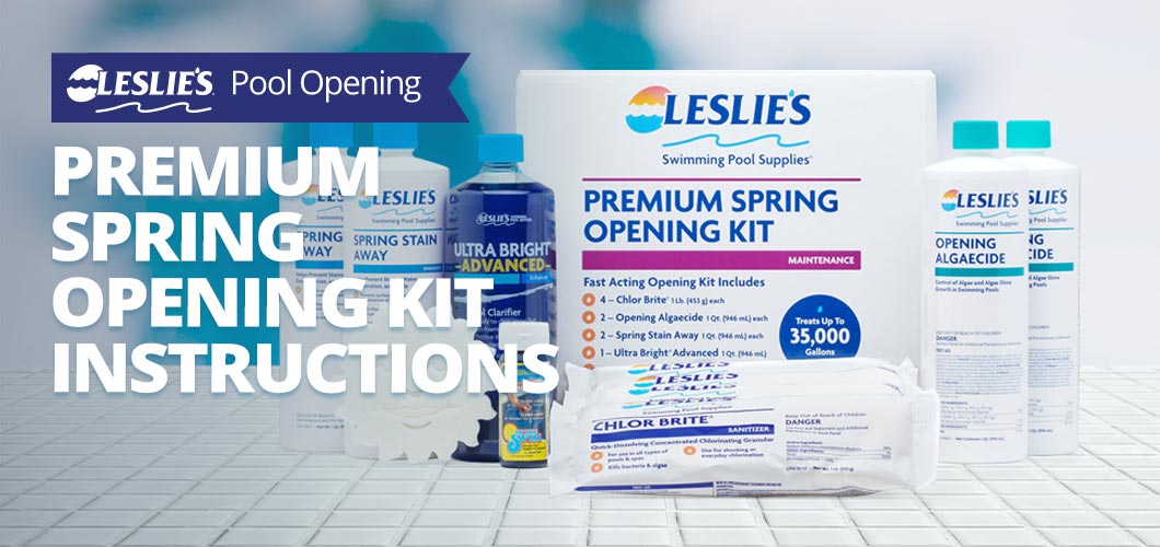 Leslie's Premium Pool Opening Kit Instructionsthumbnail image.