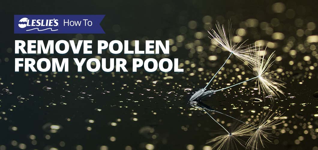 How to Get Rid of Pollen in your Pool (and other Small Debris