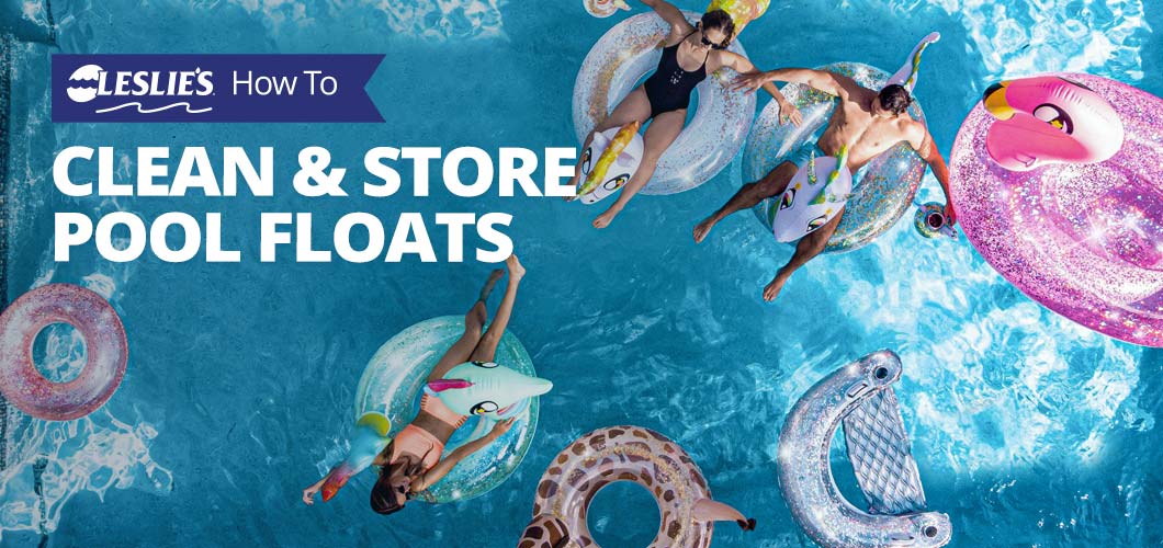 Biodegradable store pool floats