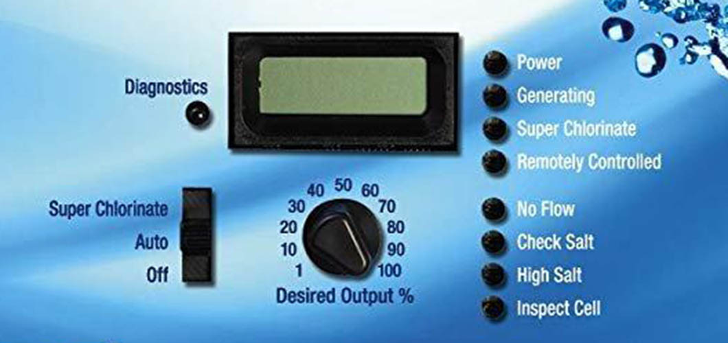 hayward aquarite control display