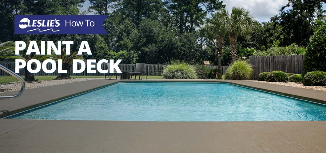 How to Paint a Pool Deck