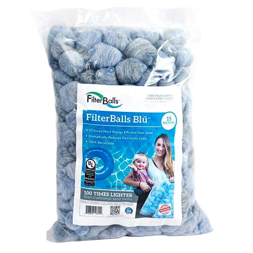 filterballs filter media replacement