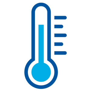 high temps can lead to evaporation