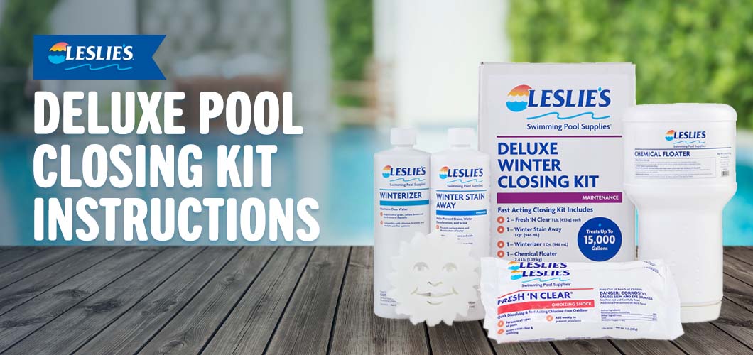 Leslie's Deluxe Pool Closing Kit Instructionsthumbnail image.