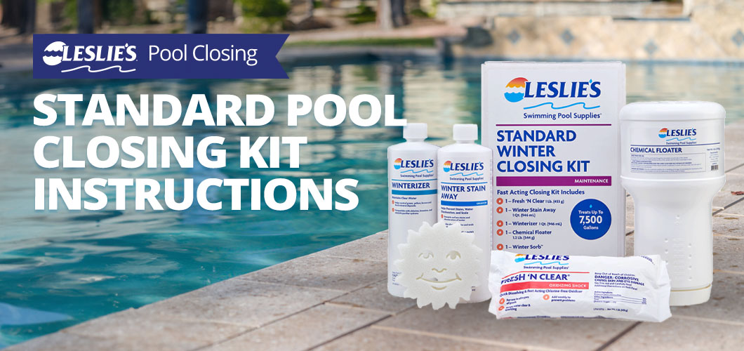 Leslie's Standard Pool Closing Kit Instructionsthumbnail image.