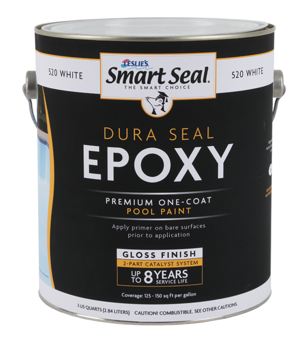 Leslie's Smart Seal Dura Seal Epoxy pool paint