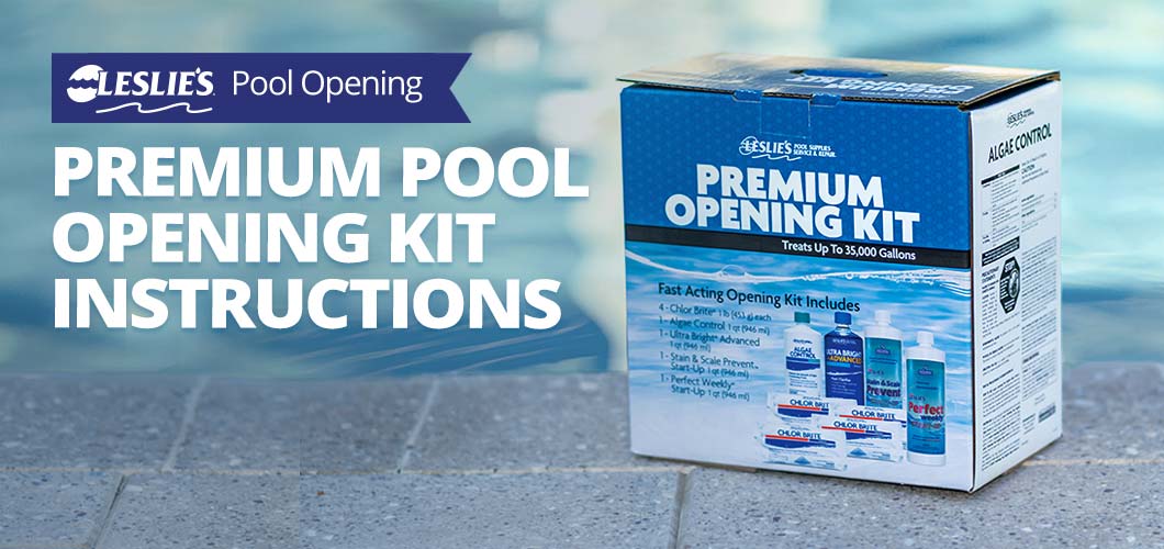 Leslie's Premium Pool Opening Kit