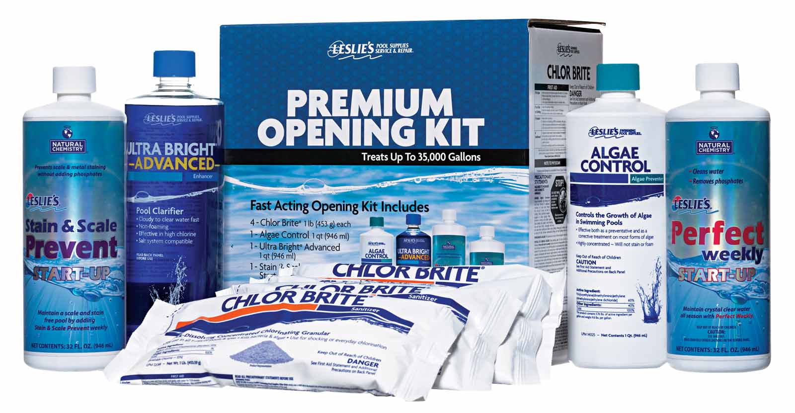 Leslie's Premium Pool Opening Kit