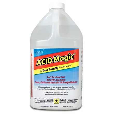 Acid Magic for cleaning a salt cell