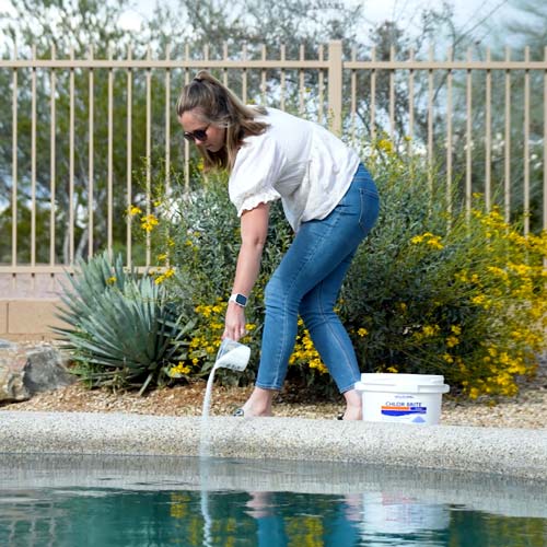 shocking a pool after wildfire smoke contamination