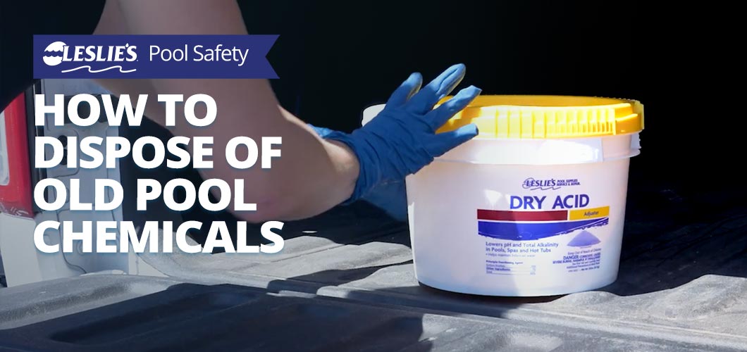How to Dispose of Old Pool Chemicals