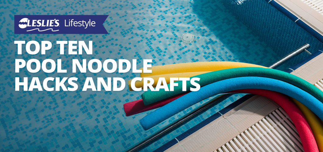 Top Ten Pool Noodle Hacks and Craftsthumbnail image.