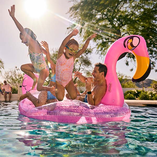 inflatable pool float