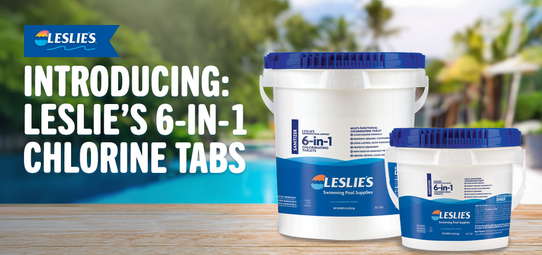 Introducing: Leslie's 6-in-1 Chlorine Tabsthumbnail image.