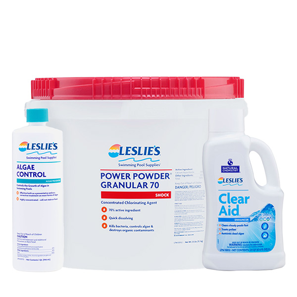 leslie's green algae removal bundle